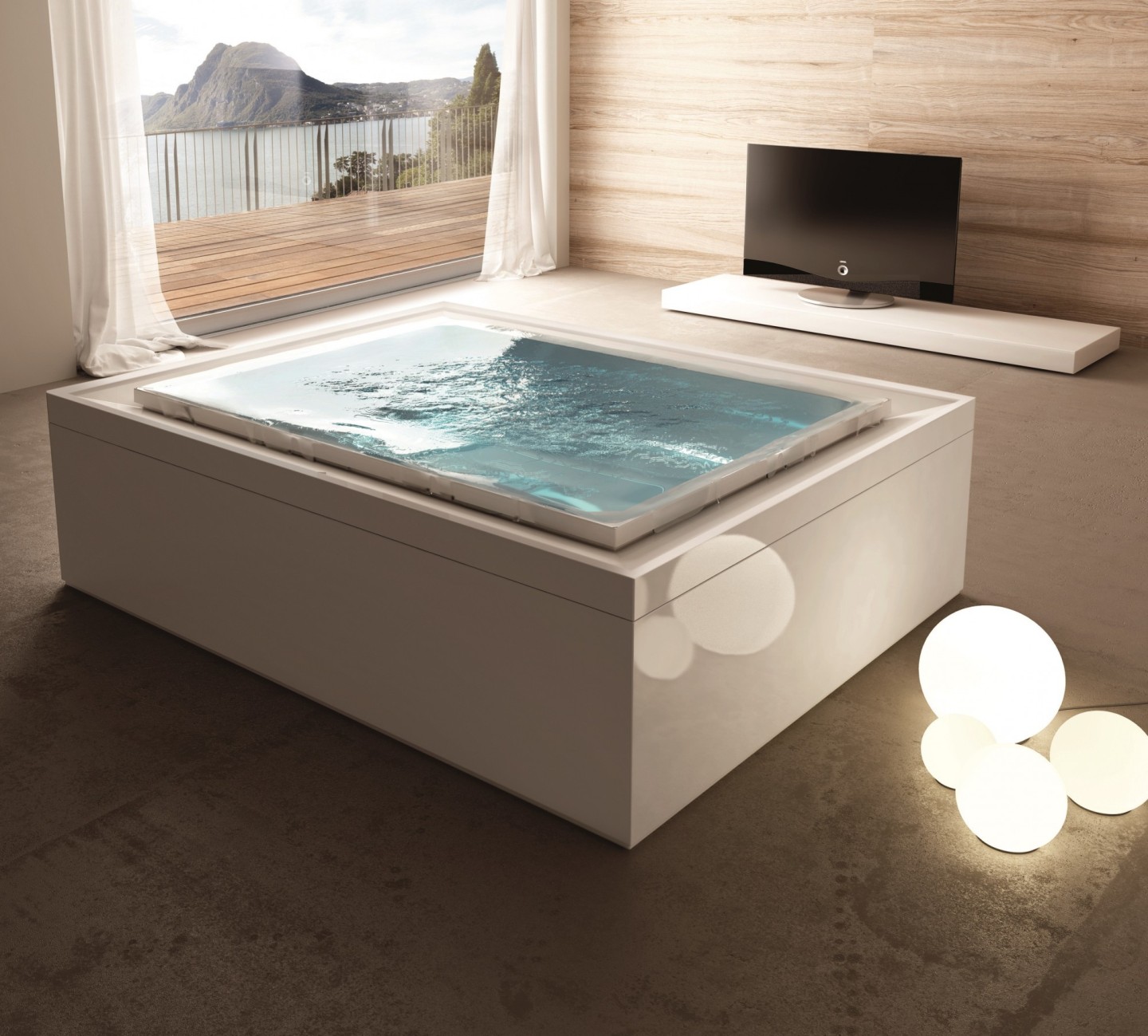 СПА-бассейн Fusion SPA 230 в интерьере