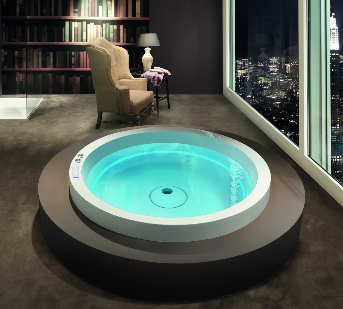 Круглая ванна Dream 160 в интерьере