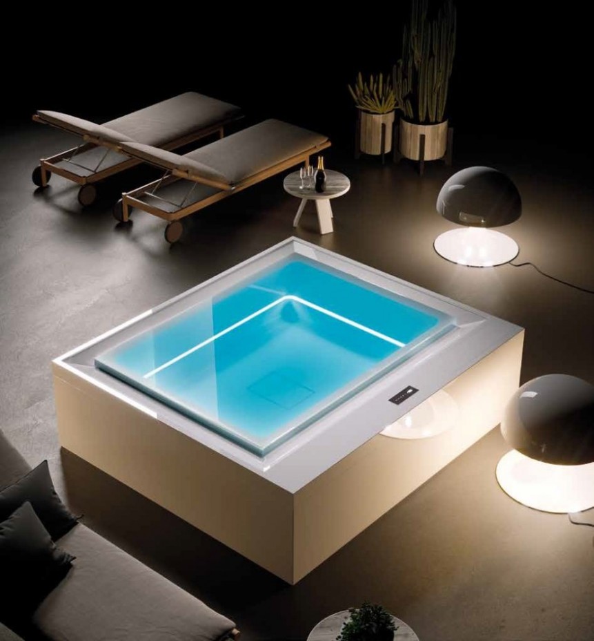 СПА-бассейн Fusion Active 230 в интерьере